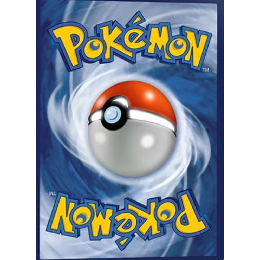 Pokemon TCG Trading Card Standard Size Blue Back Poke Ball Design Nintendo